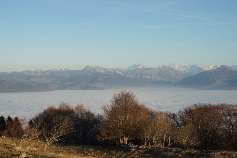Mer de nuage vue depuis le Salève