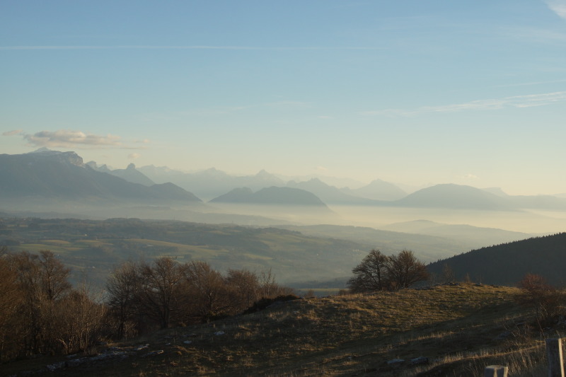Mer de nuage vue depuis le Salève