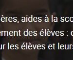 Aides financières scolaires